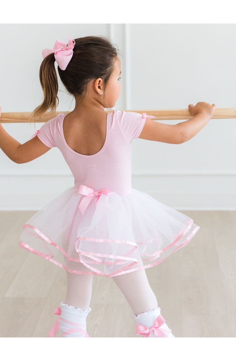 RuffleButts Girls Signature Tutu Leotard, Alternate, color, Pink