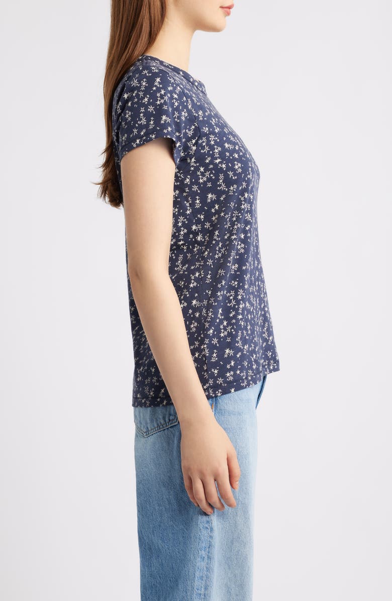 rag & bone All Over Stars T-Shirt, Alternate, color, Salute Multi