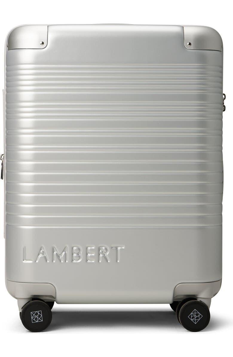 Lambert Berlin - Carry-on Suticase, Main, color, Silver