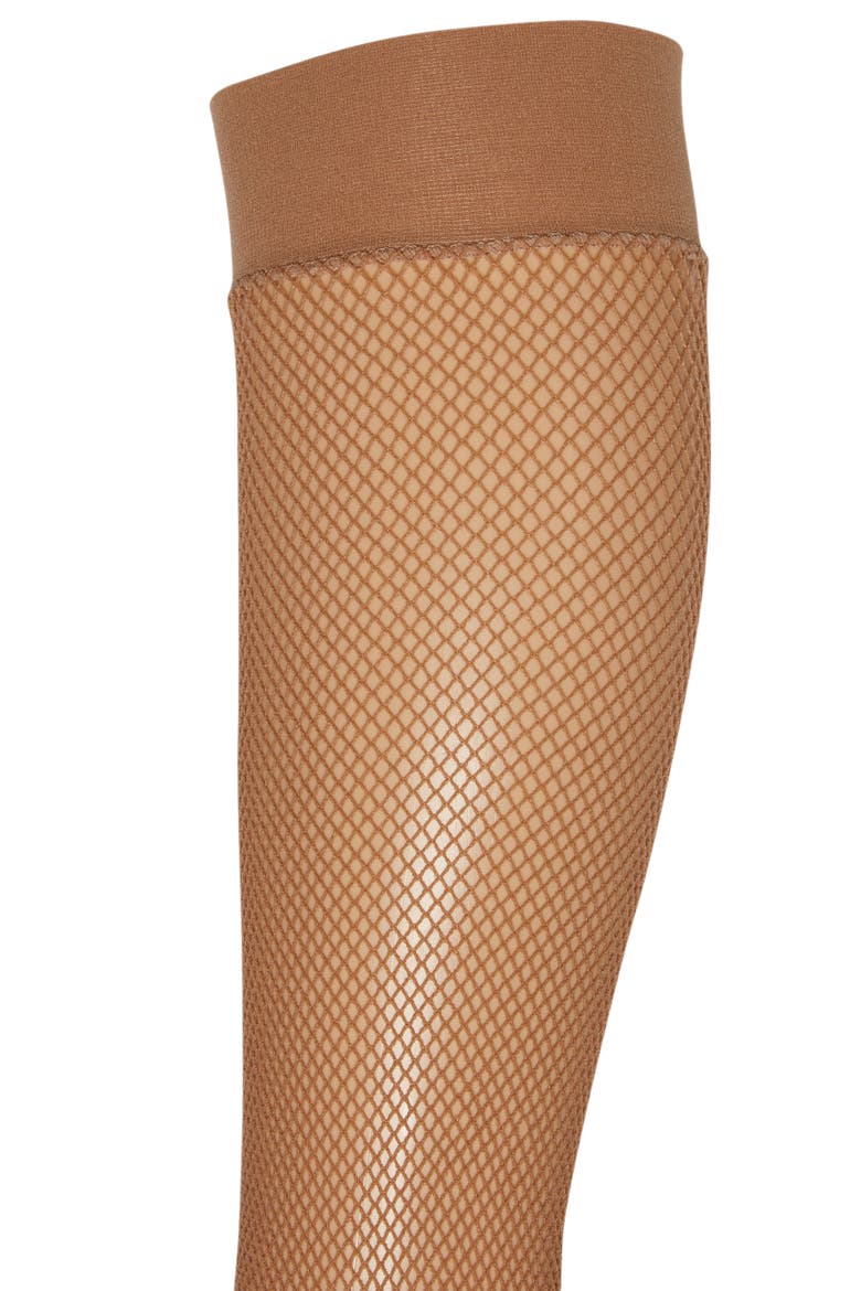 Twenties Knee High Socks, Alternate, color, HONEY