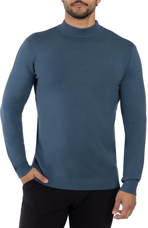 Core Mock Neck Knit Sweater