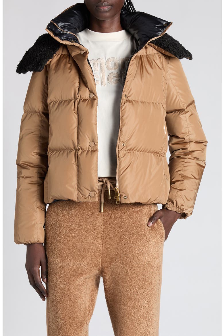 Castelnou Box Quilted Down Puffer Jacket, Main, color, DIJON
