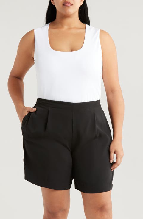 'Lyssentials Evie Scoop Neck Tank (Plus)