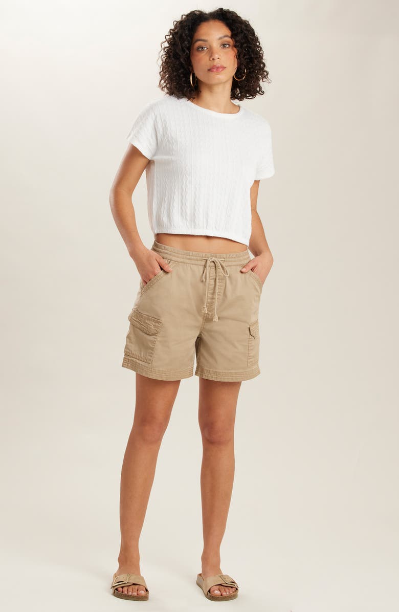 SUPPLIES BY UNIONBAY Corey Stretch Cotton Shorts, Alternate, color, Sandy Brow