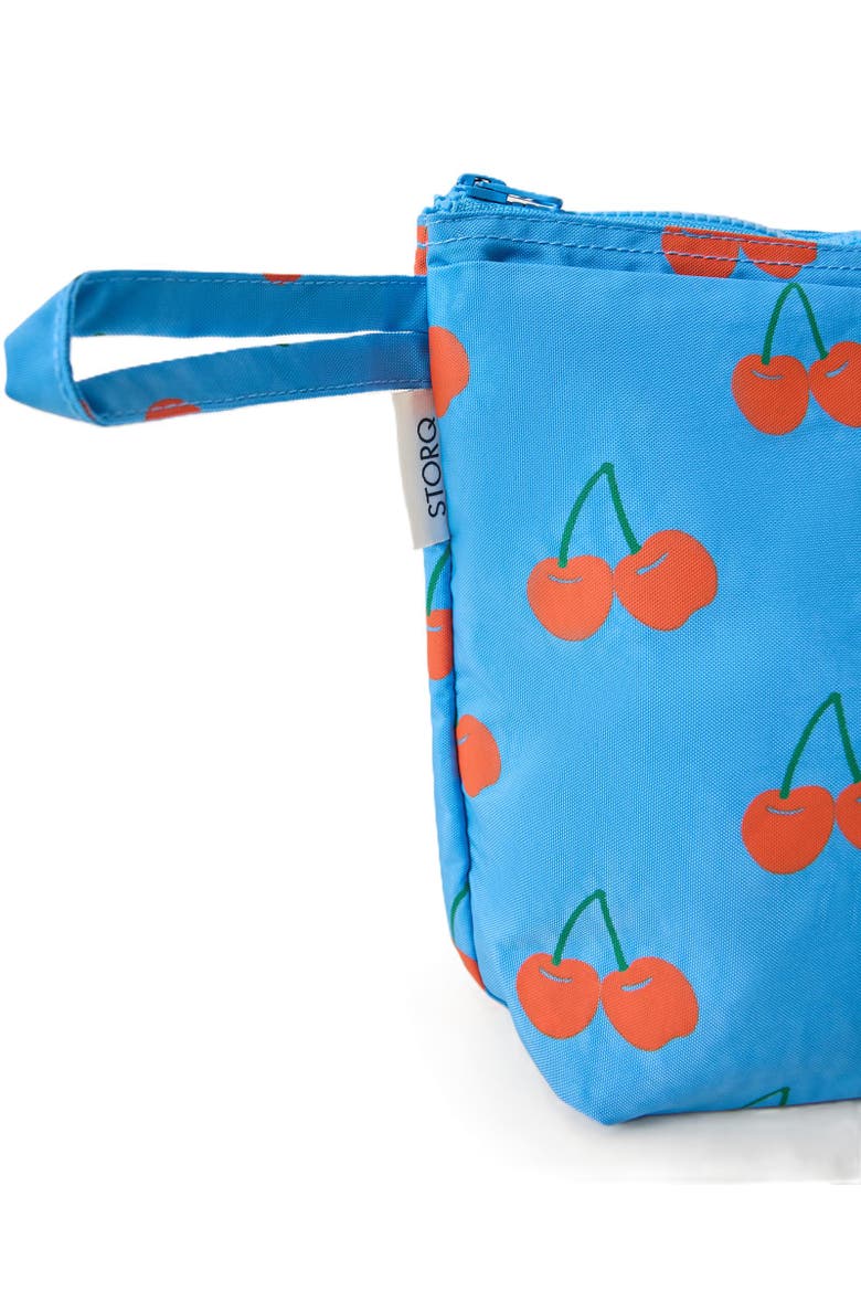 Quick Change Kit Bag, Alternate, color, Blue Cherries
