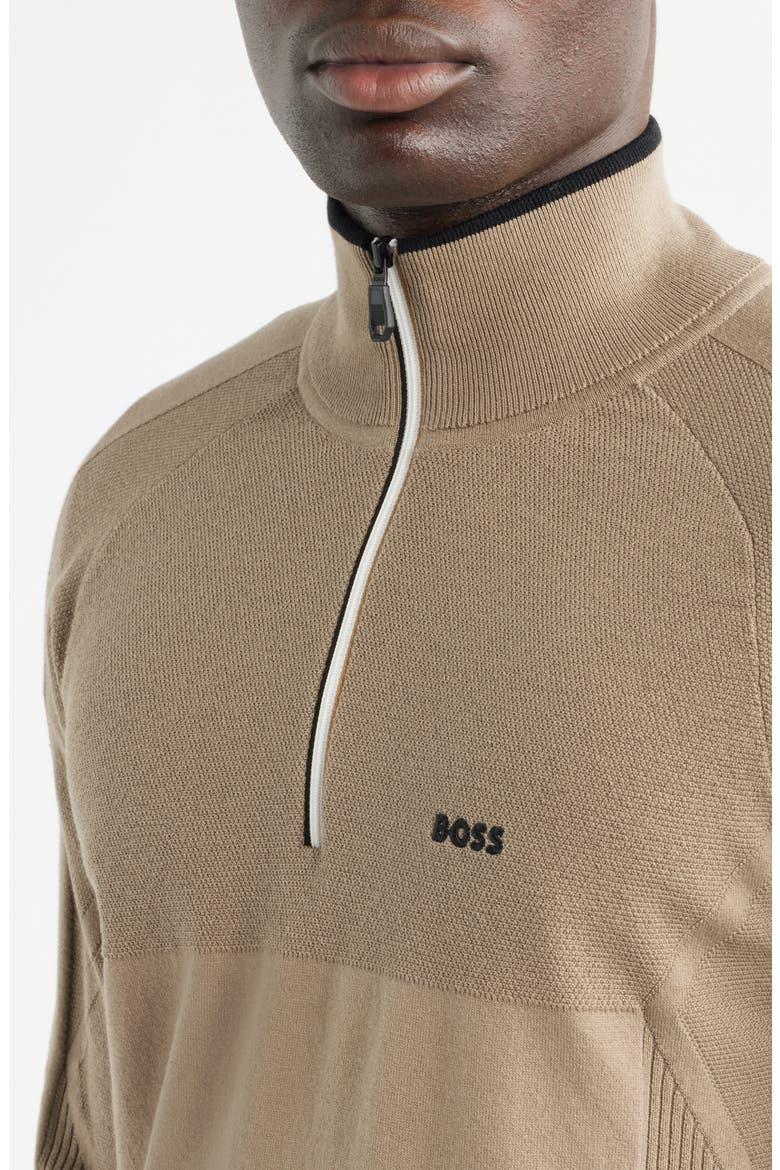 Hydro-X Water-Repellent Golf Half Zip Pullover, Alternate, color, LIGHT/ PASTEL GREEN