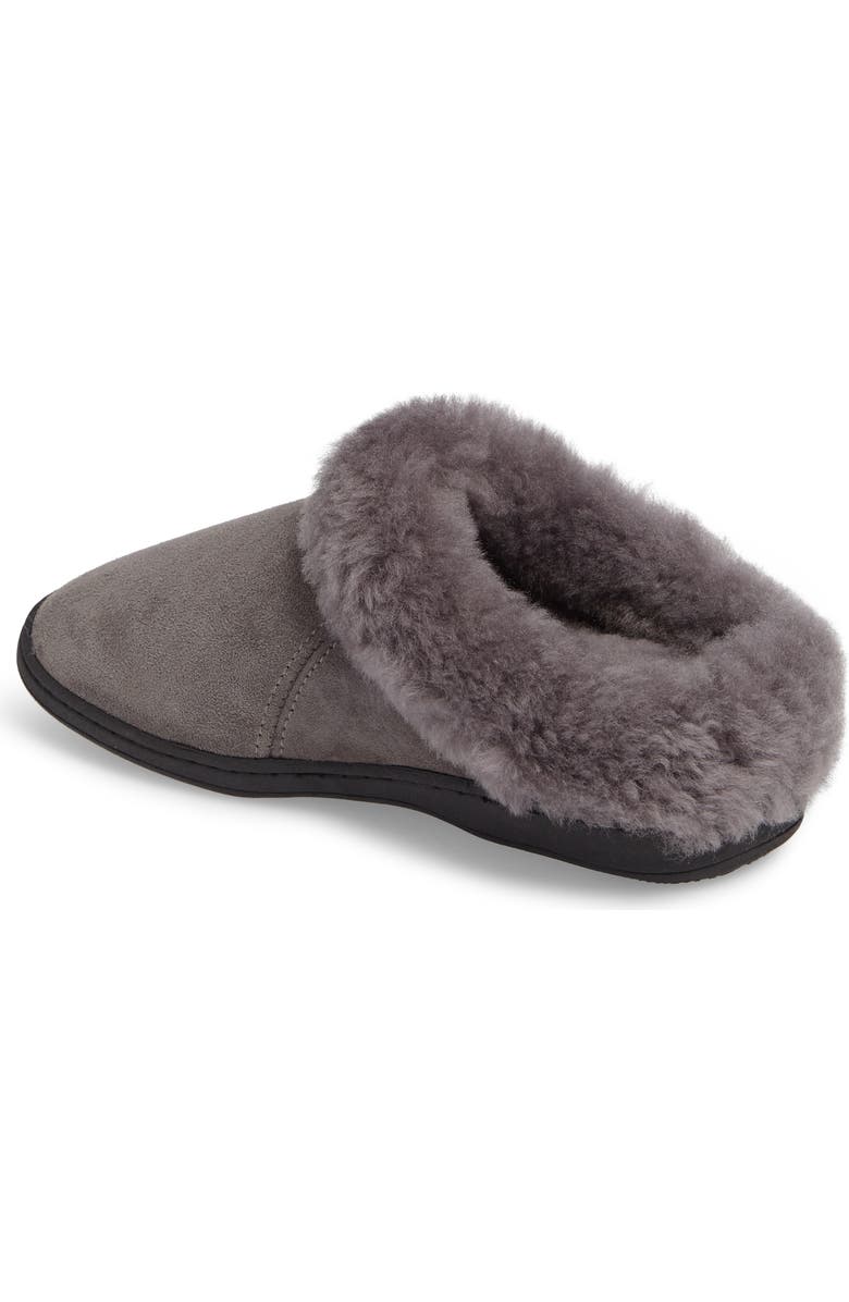 Acorn Genuine Shearling Mule Slipper, Alternate, color,
