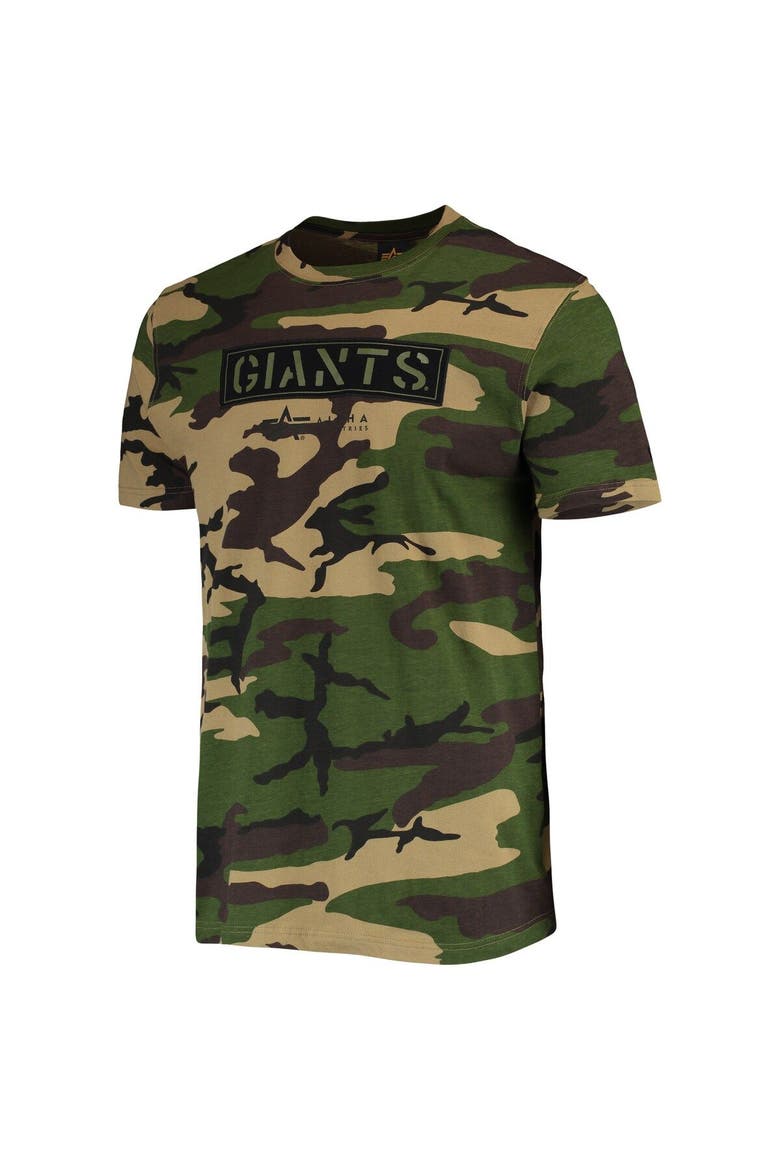 Men's New Era Camo San Francisco Giants Club T-Shirt, Alternate, color, Camo