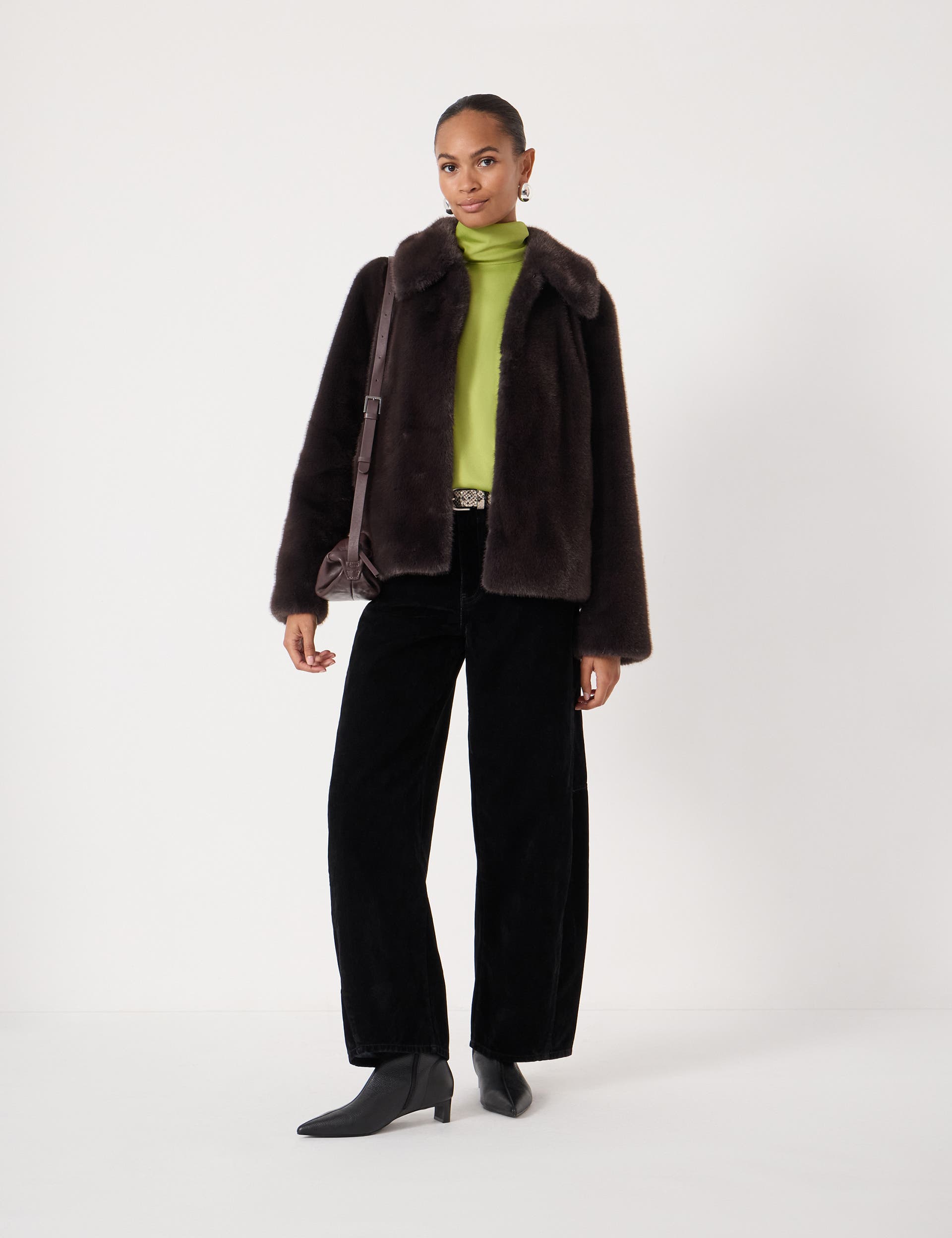 Freya Faux Fur Coat - image 2