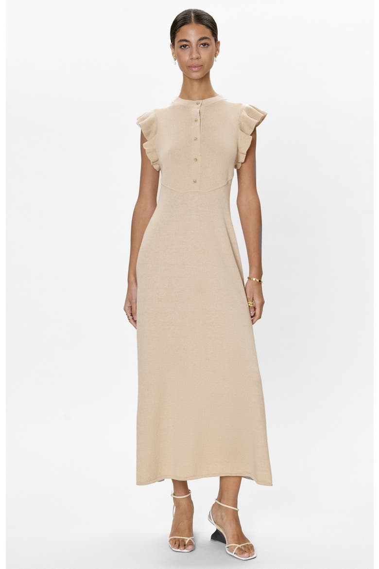 Rhea Sweater Midi Dress, Main, color, Oatmeal