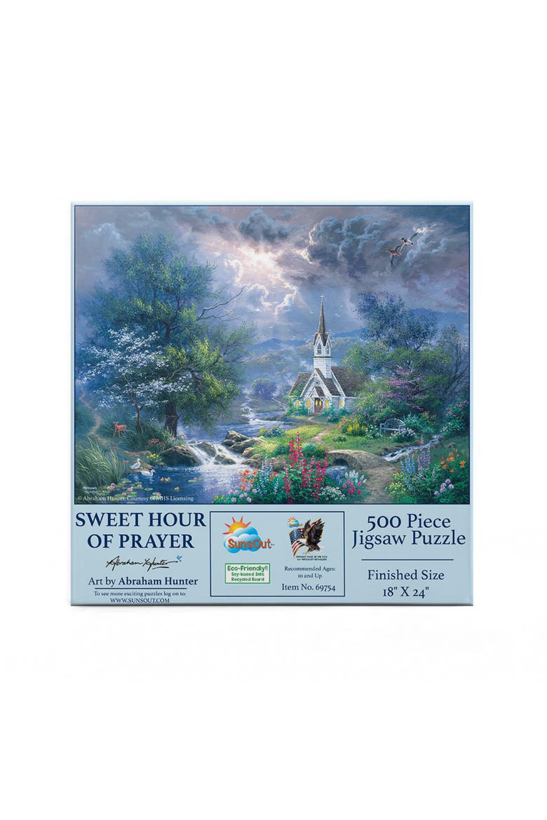 Sweet Hour of Prayer 500 piece Jigsaw Puzzle for Adults, Alternate, color, Multicolor