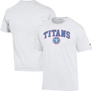 Champion Men's Champion White Tennessee Titans Arch Over Logo T-Shirt