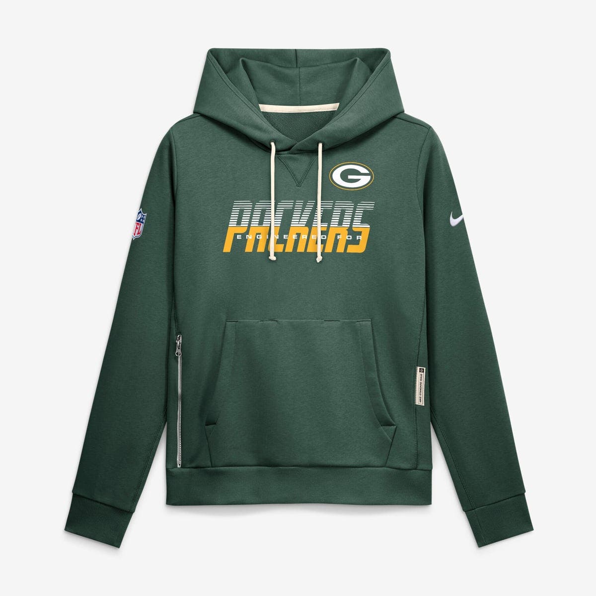 Nike Women's Nike Green Green Bay Packers Sideline Standard Issue Dri ...