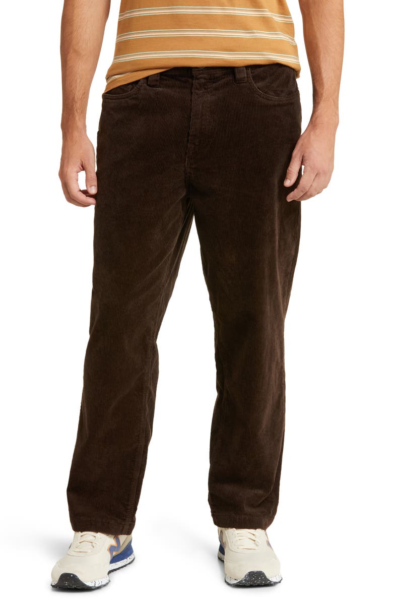 Volcom Modown Relaxed Tapered Corduroy Pants, Main, color,