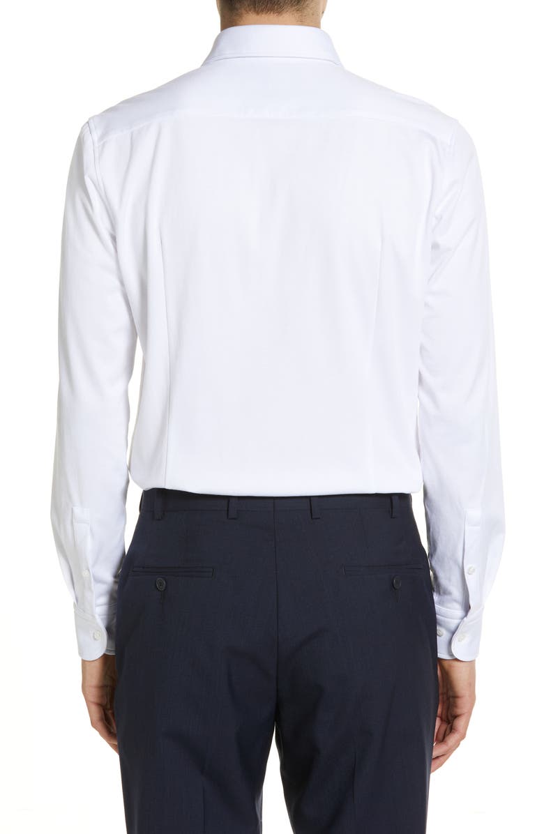 BOSS Men's Hank Slim Fit Solid Dress Shirt, Alternate, color, 