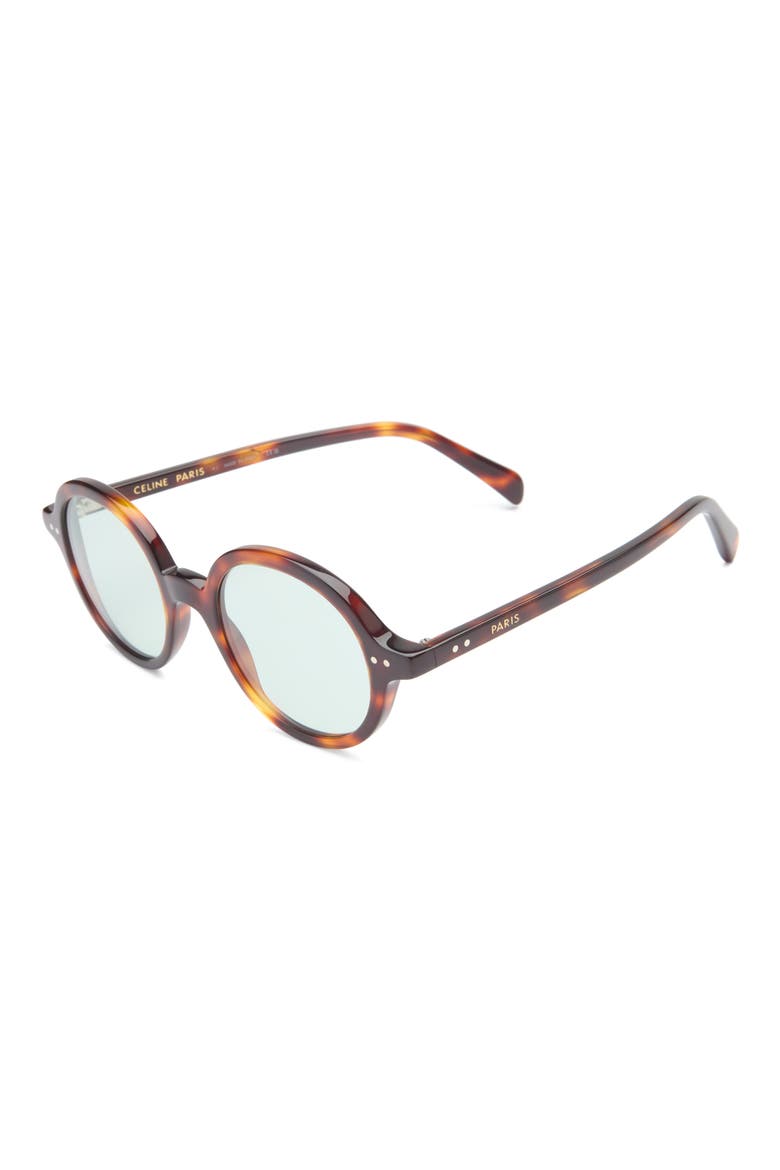 48mm Pantos Sunglasses, Alternate, color, BLONDE HAVANA / GREEN
