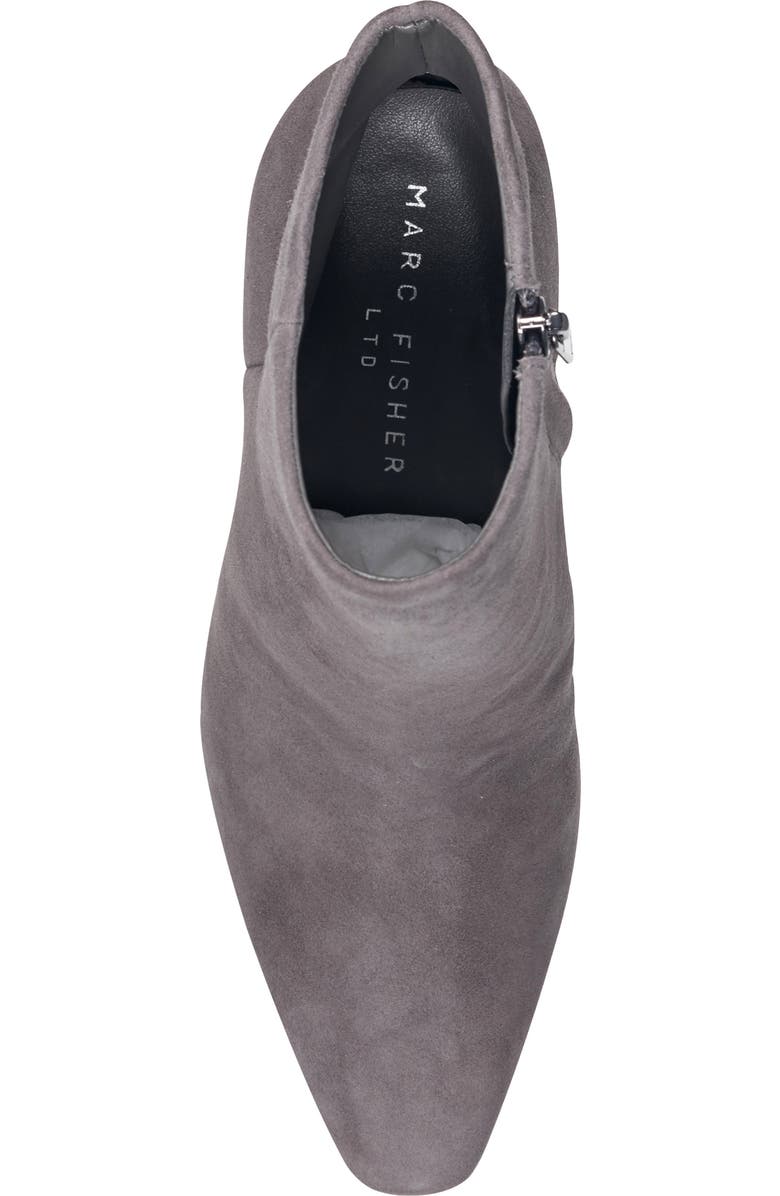 Marc Fisher LTD Yanara Pointed Toe Bootie, Alternate, color, Dark Grey