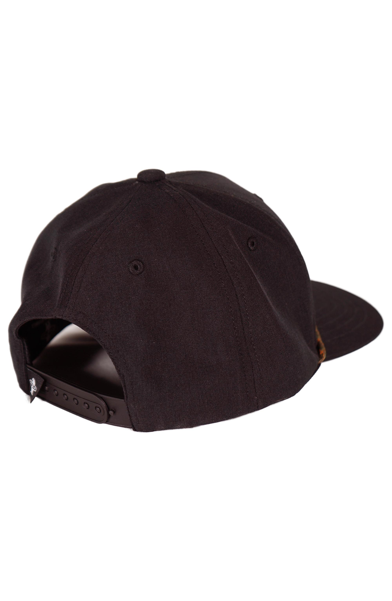 Everyday California Oakdale Performance Snapback Hat, Alternate, color, Dark Brown / Black