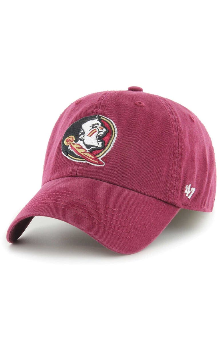 '47 Men's '47 Garnet Florida State Seminoles Franchise Fitted Hat, Main, color, 