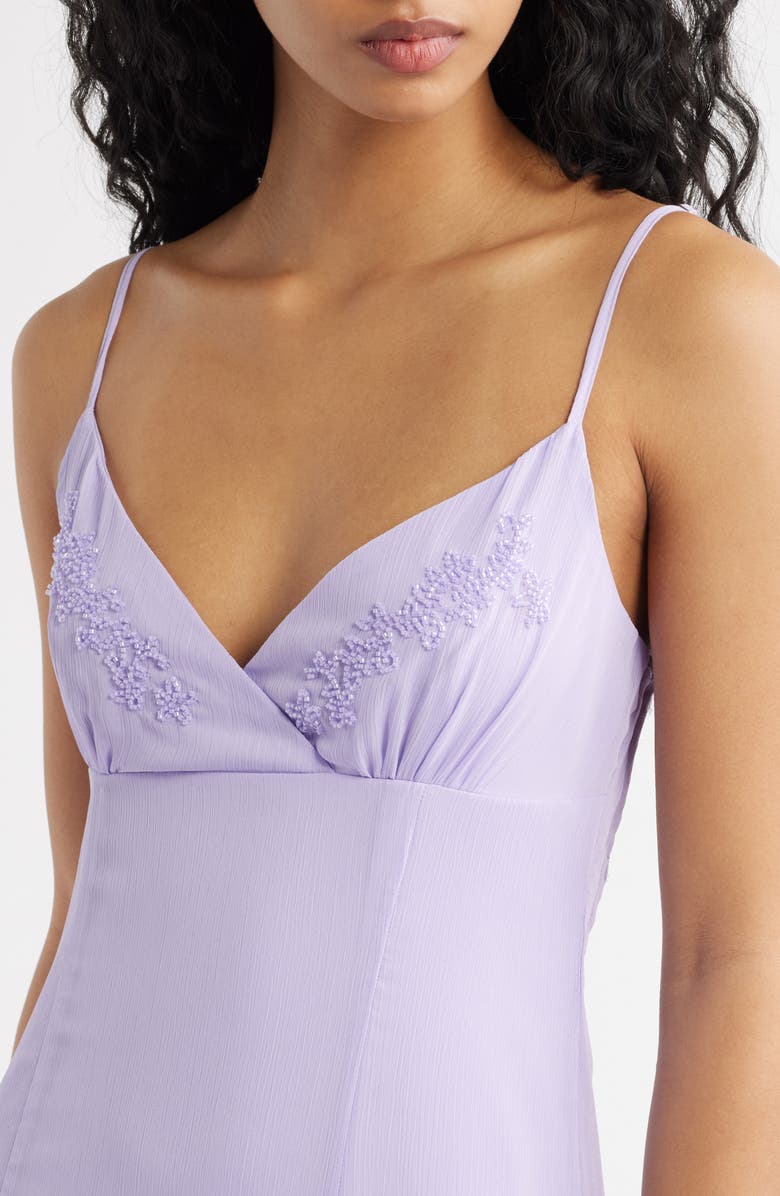 Princess Polly Jadira Open Back Maxi Dress & Scarf Set, Alternate, color, 