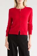 Nordstrom Crewneck Cashmere Cardigan