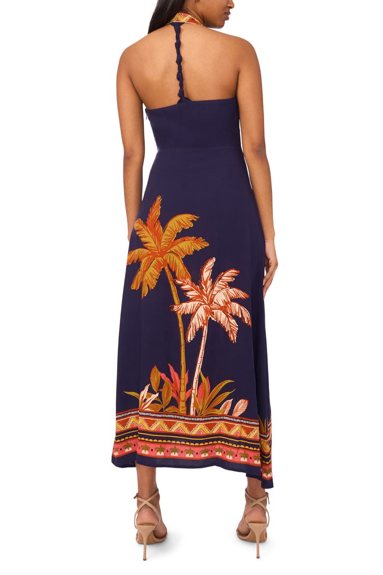 Sleeveless Midi Dress, Alternate, color, CLASSIC NAVY