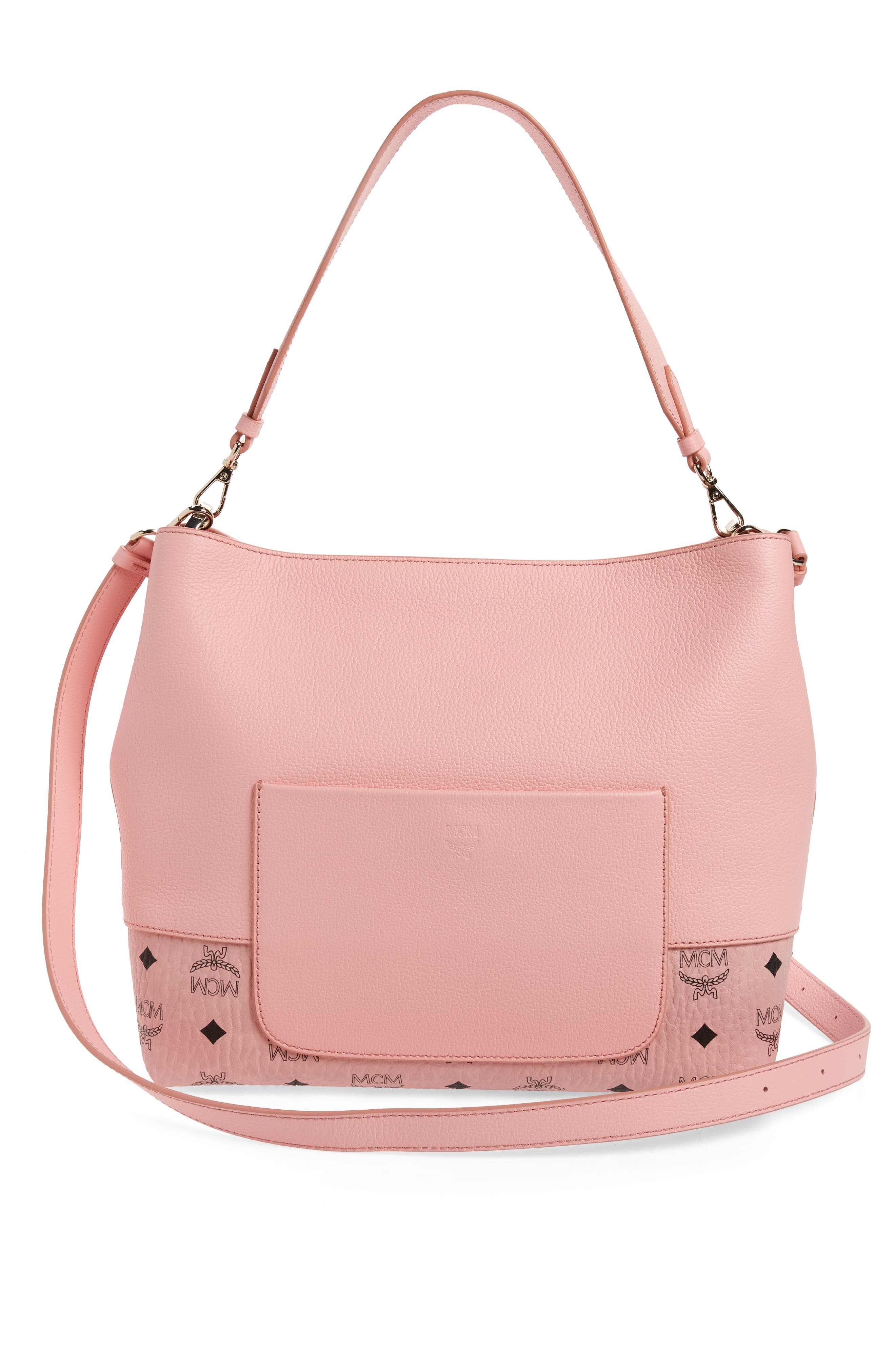 Anni Medium Hobo Bag, Alternate, color, SOFT PINK
