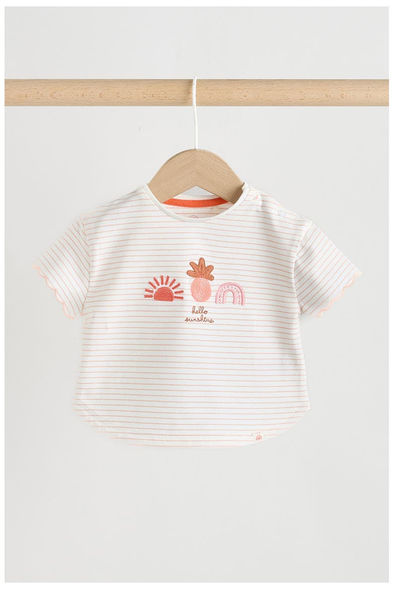 Hello Sunshine T-Shirt & Pants Set, Alternate, color, NEUTRAL