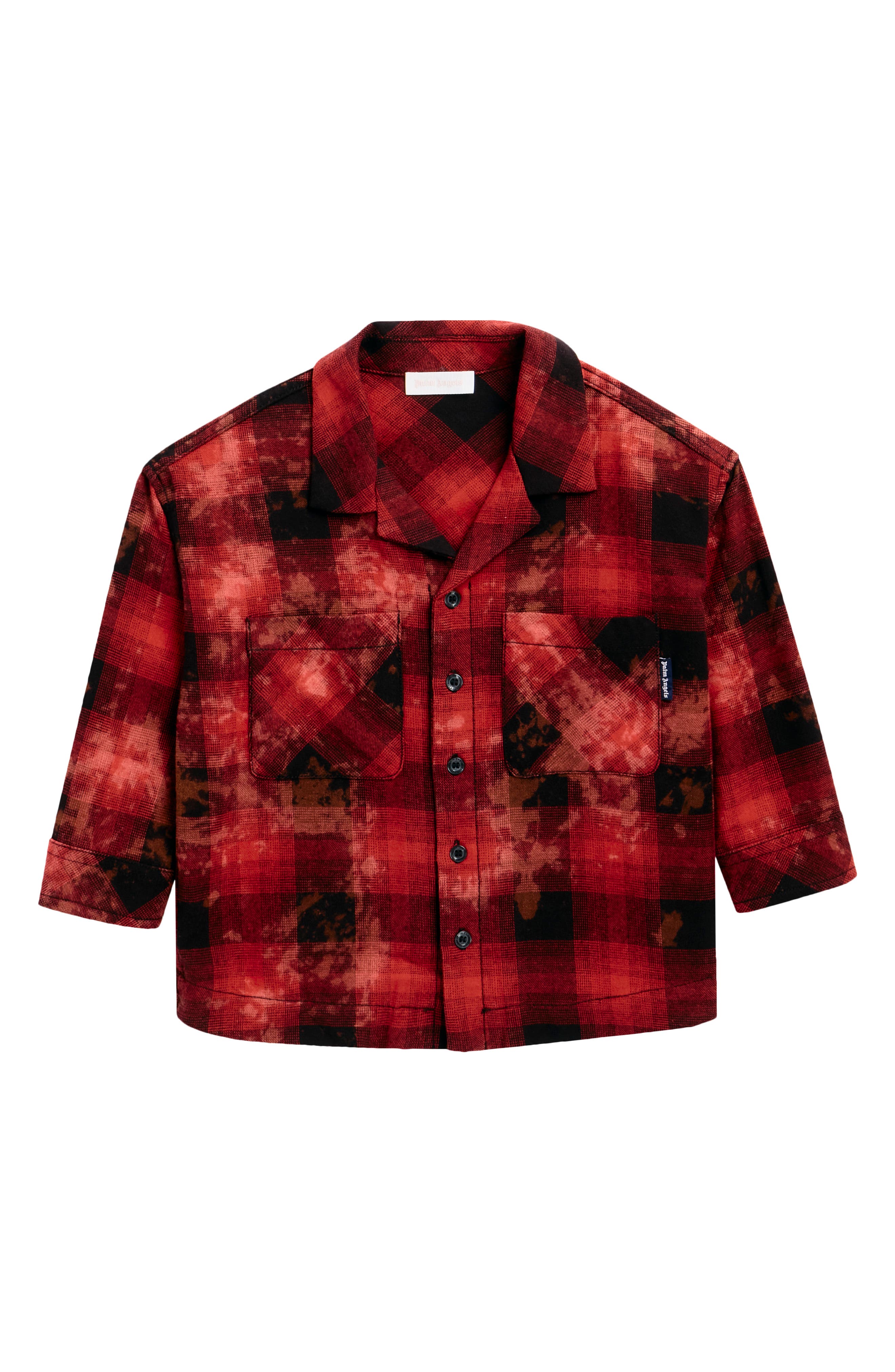 Kids' Bleached Flannel Shirt