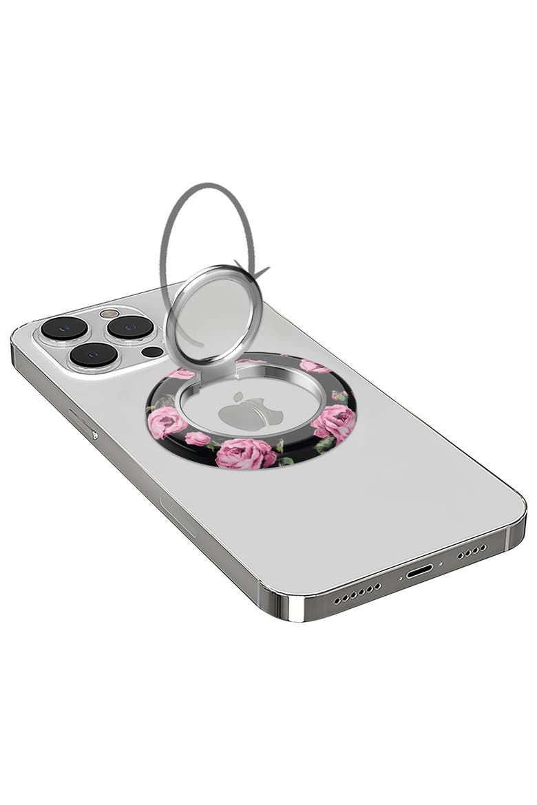 Fashion Set with Phone Charm, Grip Ring, and Travel Bag, Alternate, color, Pink Multicolor