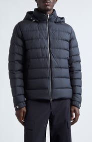 Moncler Arneb Down Puffer Jacket with Removable Hood