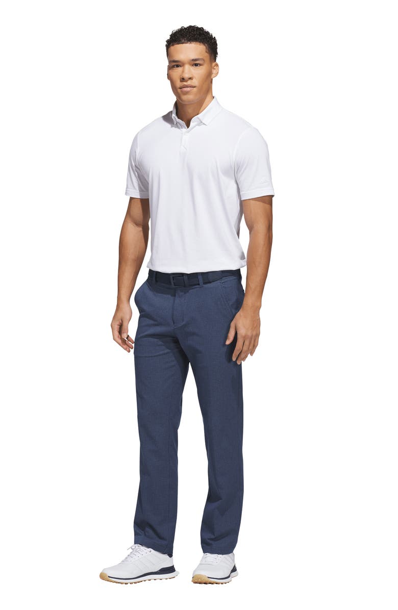 adidas Golf Go To AEROREADY Polo, Alternate, color, White Melange