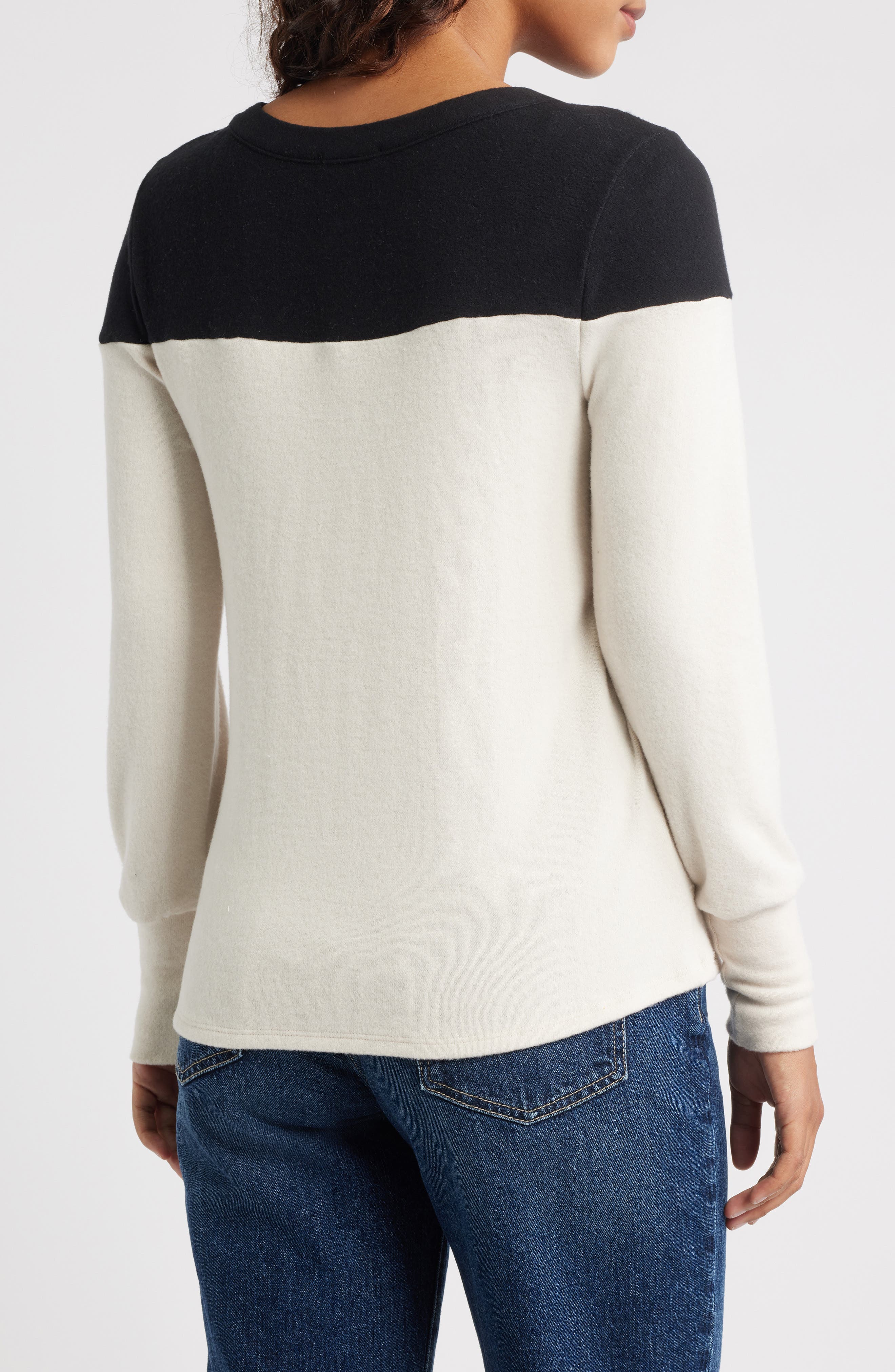 Block Crewneck Top - image 2