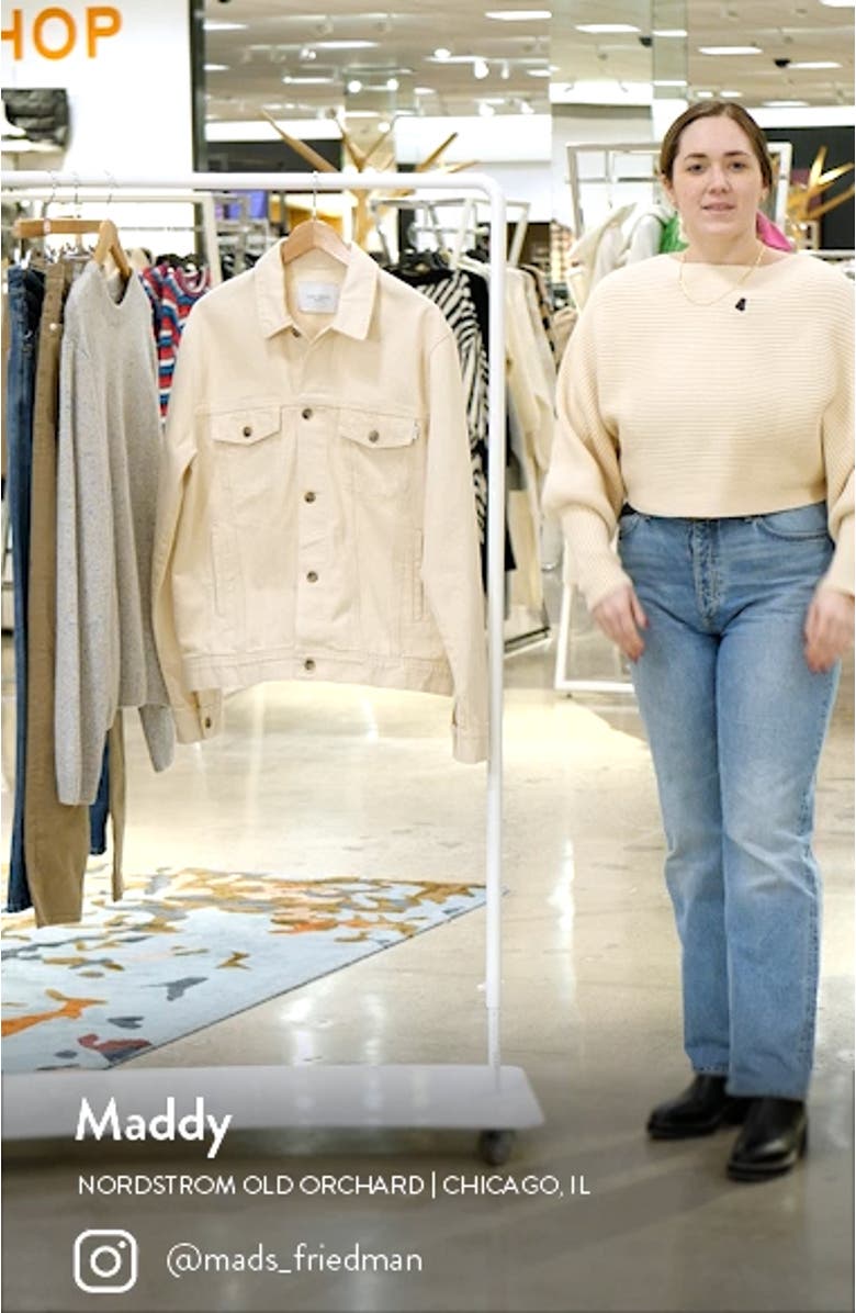 Nolan Organic Cotton Denim Jacket, sales video thumbnail