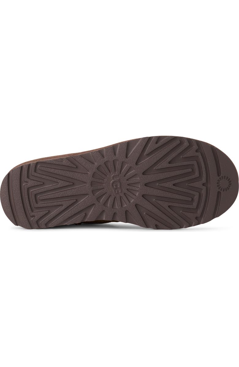 UGG<sup>®</sup> Classic Ultra Mini Biarritz Genuine Shearling Lined Bootie, Alternate, color, Rocky Oak