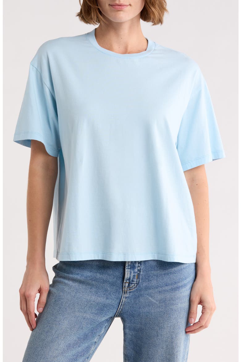 Jagger Ex-Boyfriend Cotton T-Shirt, Main, color, BLUE CLOUD