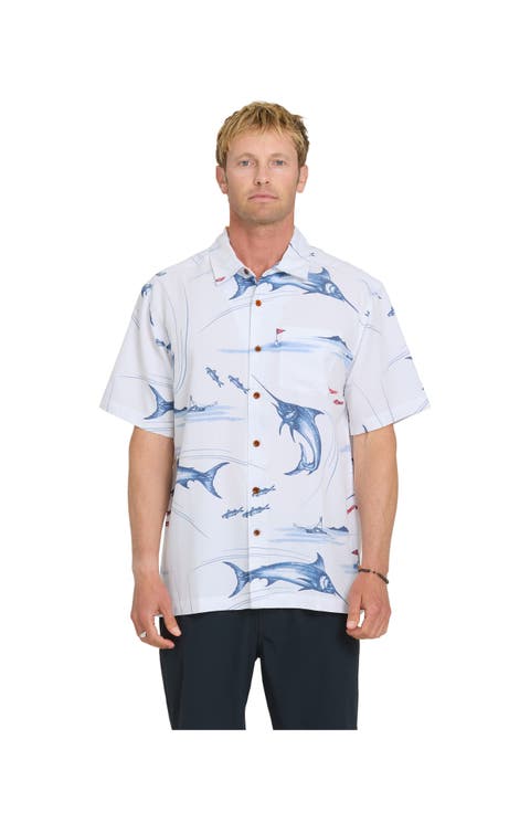 Fish On Short Sleeve Shirt