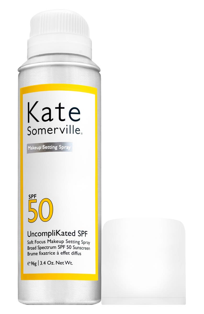 Kate Somerville<sup>®</sup> UncompliKated SPF Makeup Setting Spray SPF 50, Alternate, color,