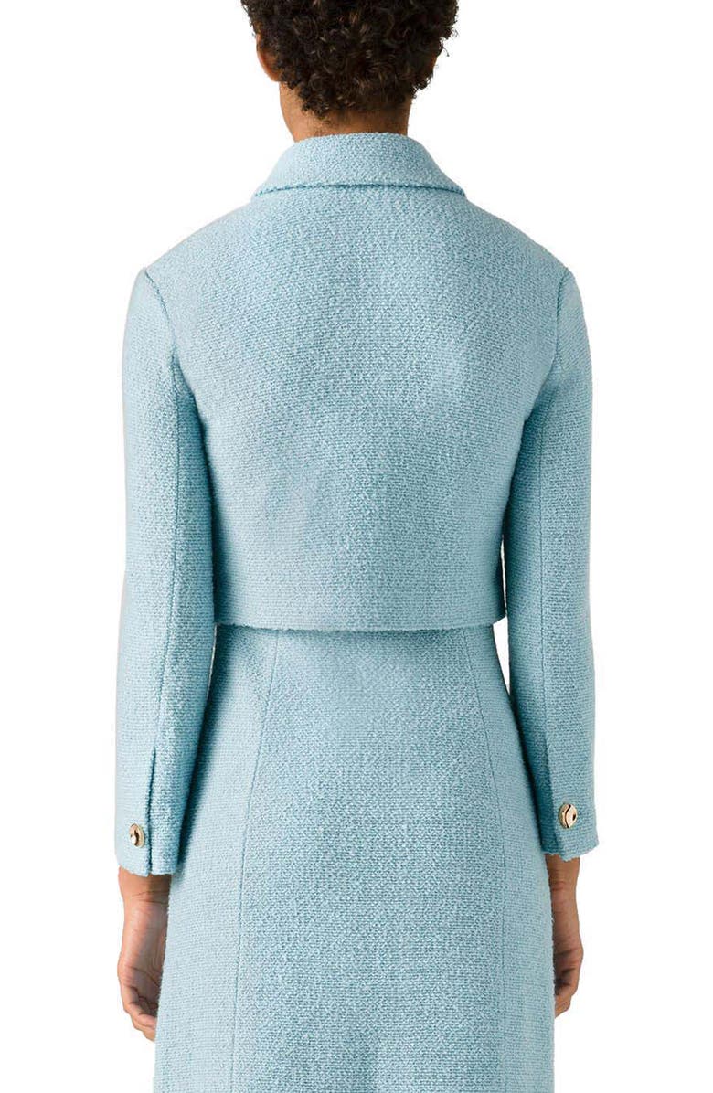 St. John Collection Wool Blend Tweed Knit Jacket, Alternate, color,