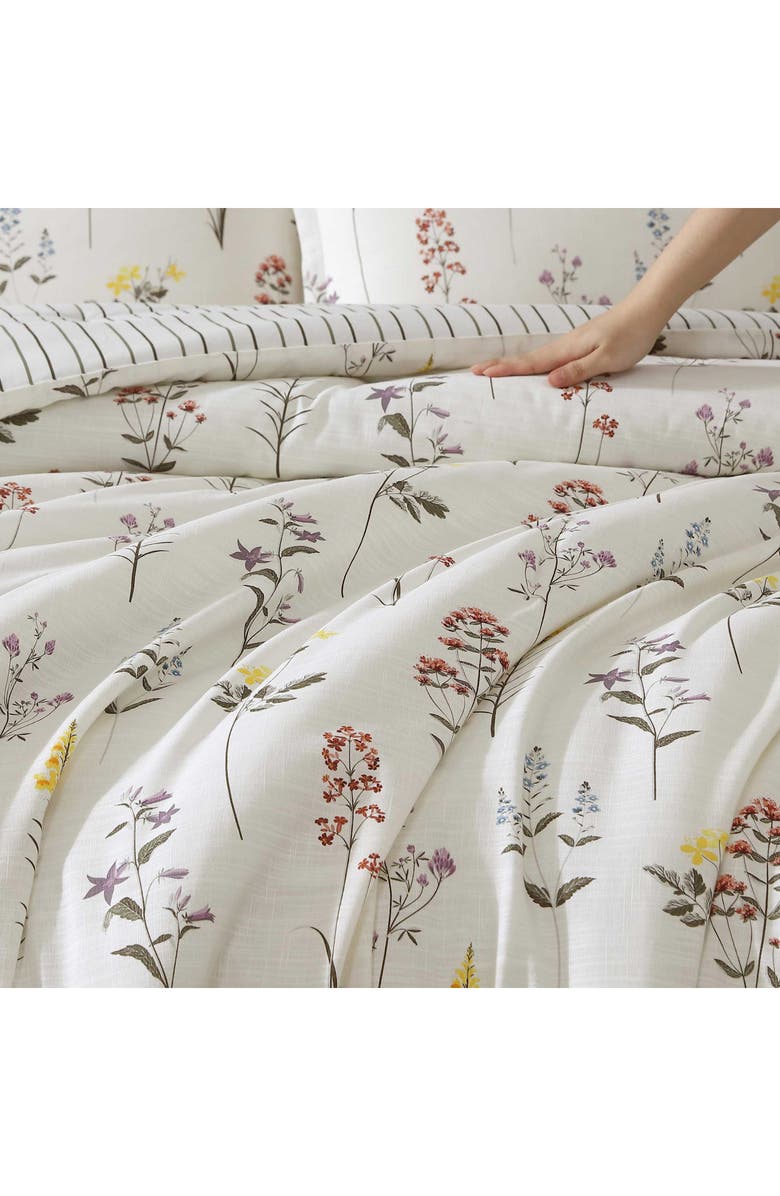 Eddie Bauer Wildflower Cotton Slub Comforter Set, Alternate, color, Natural