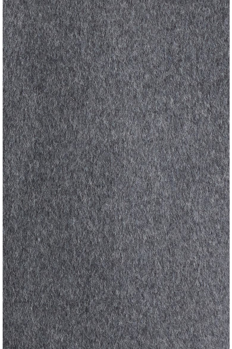 Everest Brushed Wool Blend Coat, Alternate, color, CHARCOAL
