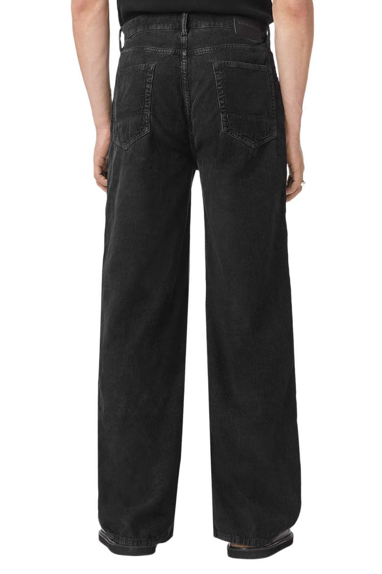 Lenny Corduroy Straight Leg Jeans, Alternate, color, NAVY BLUE