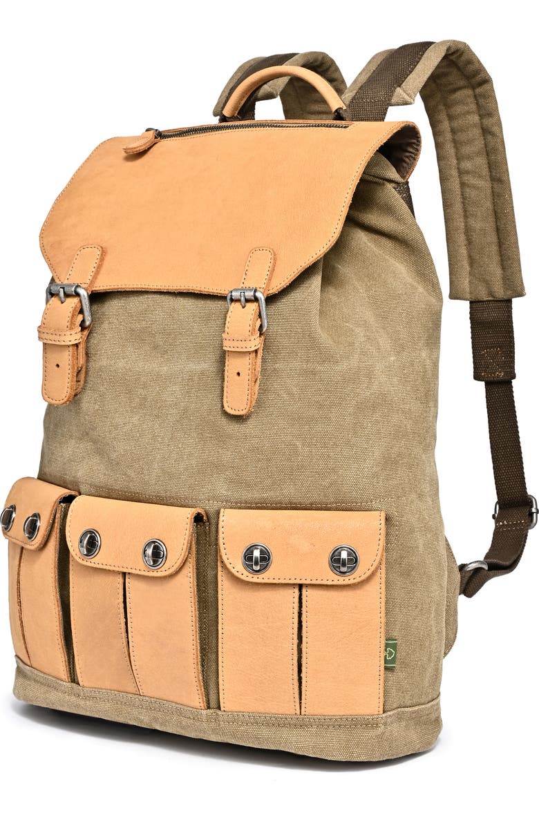 THE SAME DIRECTION Valley River Canvas Backpack, Alternate, color,