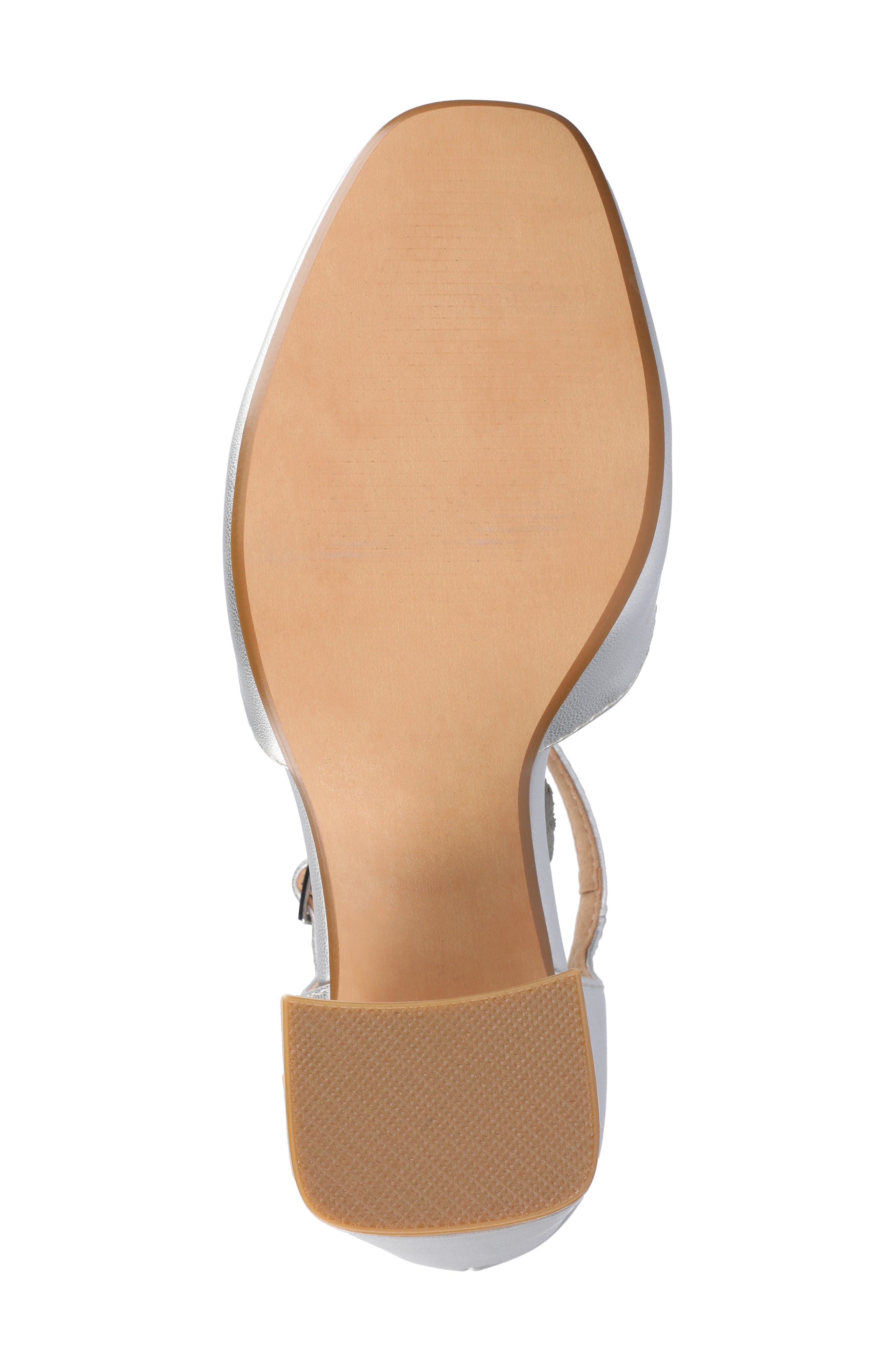 Journee Collection Hesster Mary Jane Pump, Alternate, color, Silver