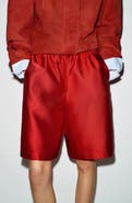 Reformation Sandy Satin Shorts