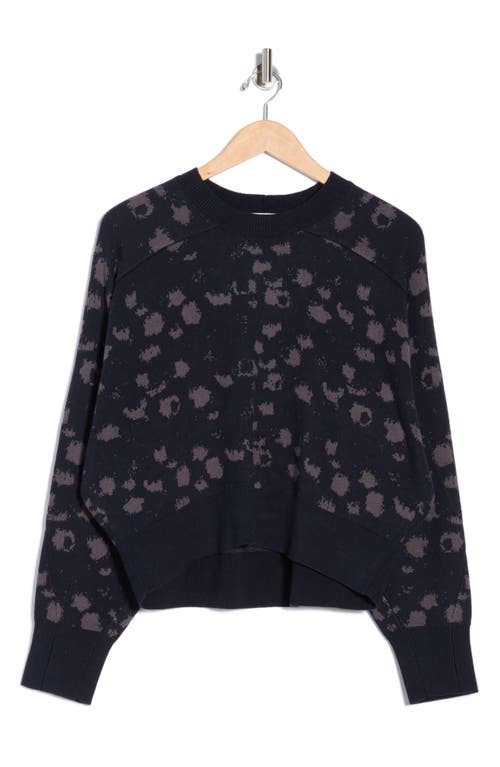 Rag & Bone Lysa Jacquard Crop Sweater In Multi
