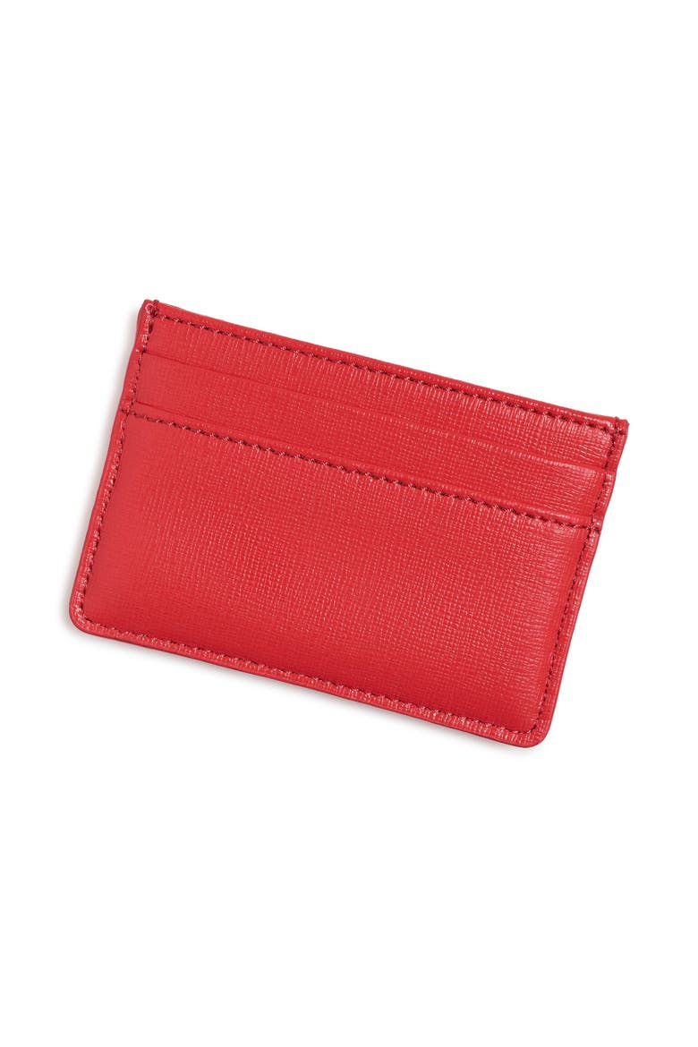 London Cardholder, Alternate, color, Red
