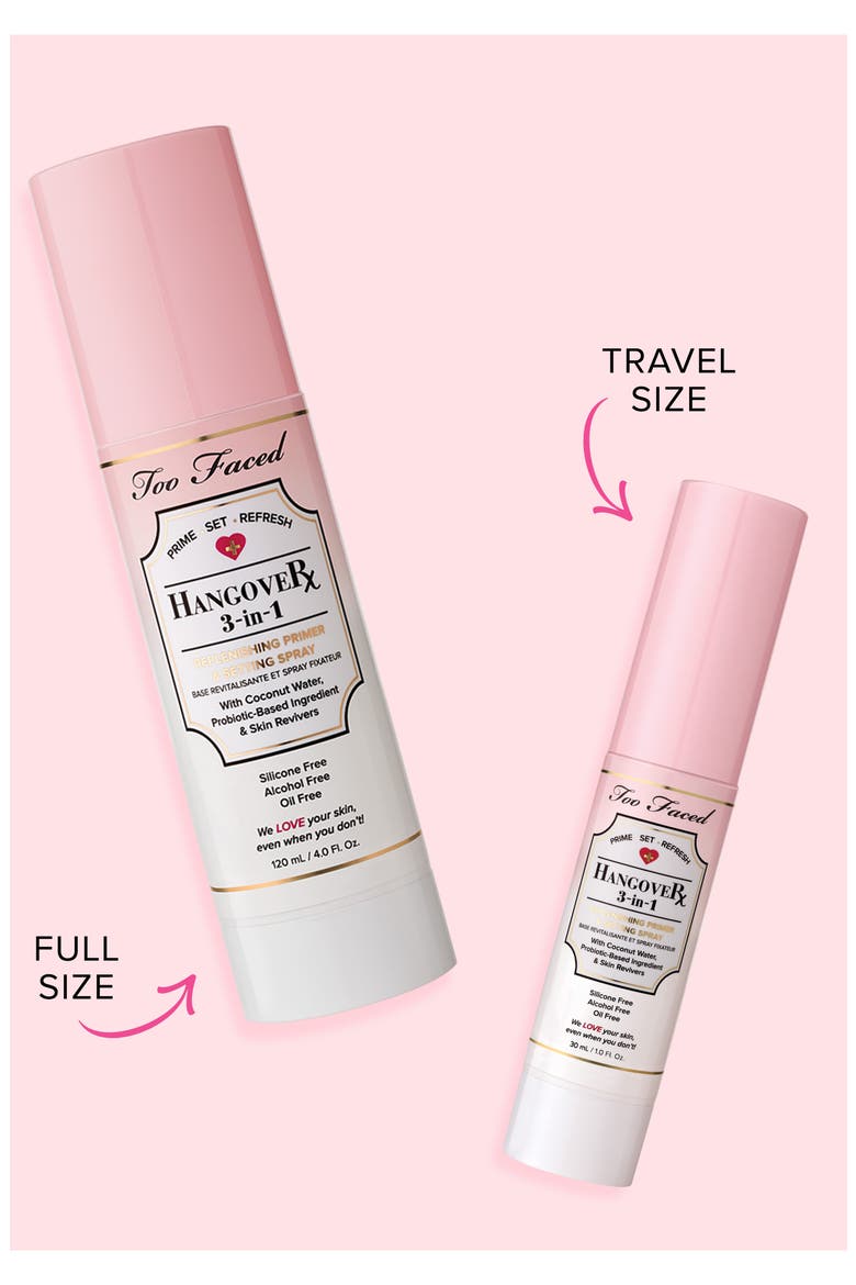 Hangover 3-in-1 Replenishing Primer & Setting Spray, Alternate, color, NO COLOR