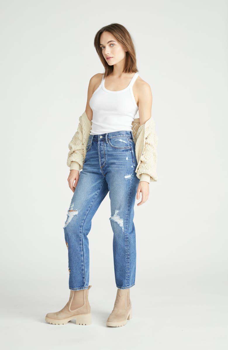 Driftwood Jordie Mom Jeans, Alternate, color,