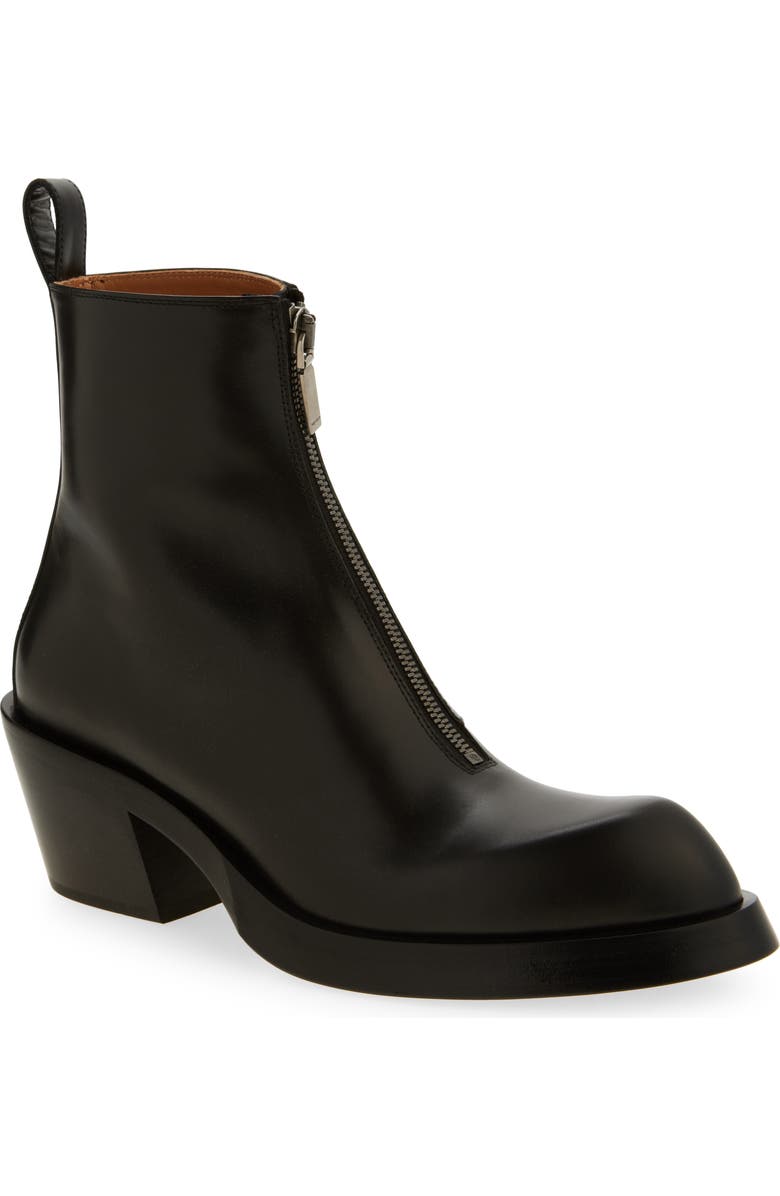McQueen Sparrow Cuban Heel Boot, Main, color, Black